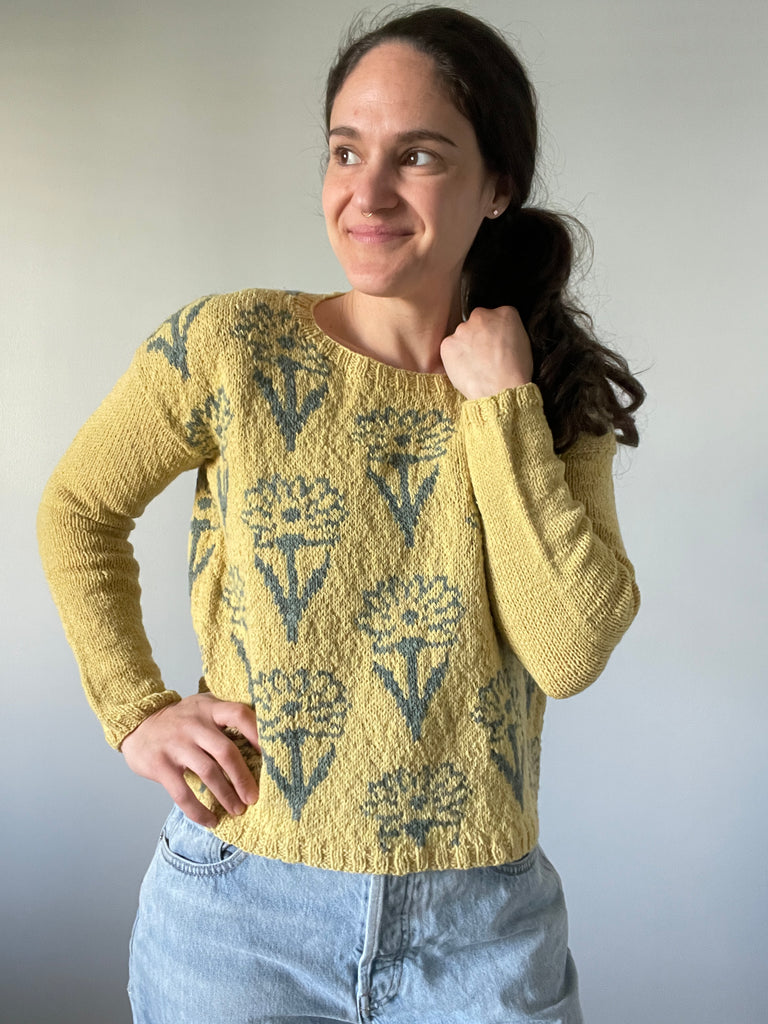Daisy Doodle Pullover